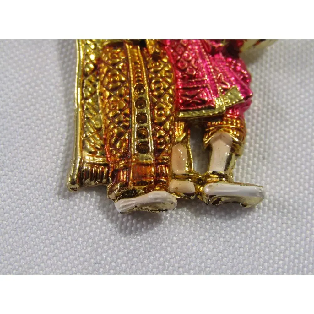 Thailand Art Key Ring/Chain Soubinir Collectable‎ Boho Artsy Festive